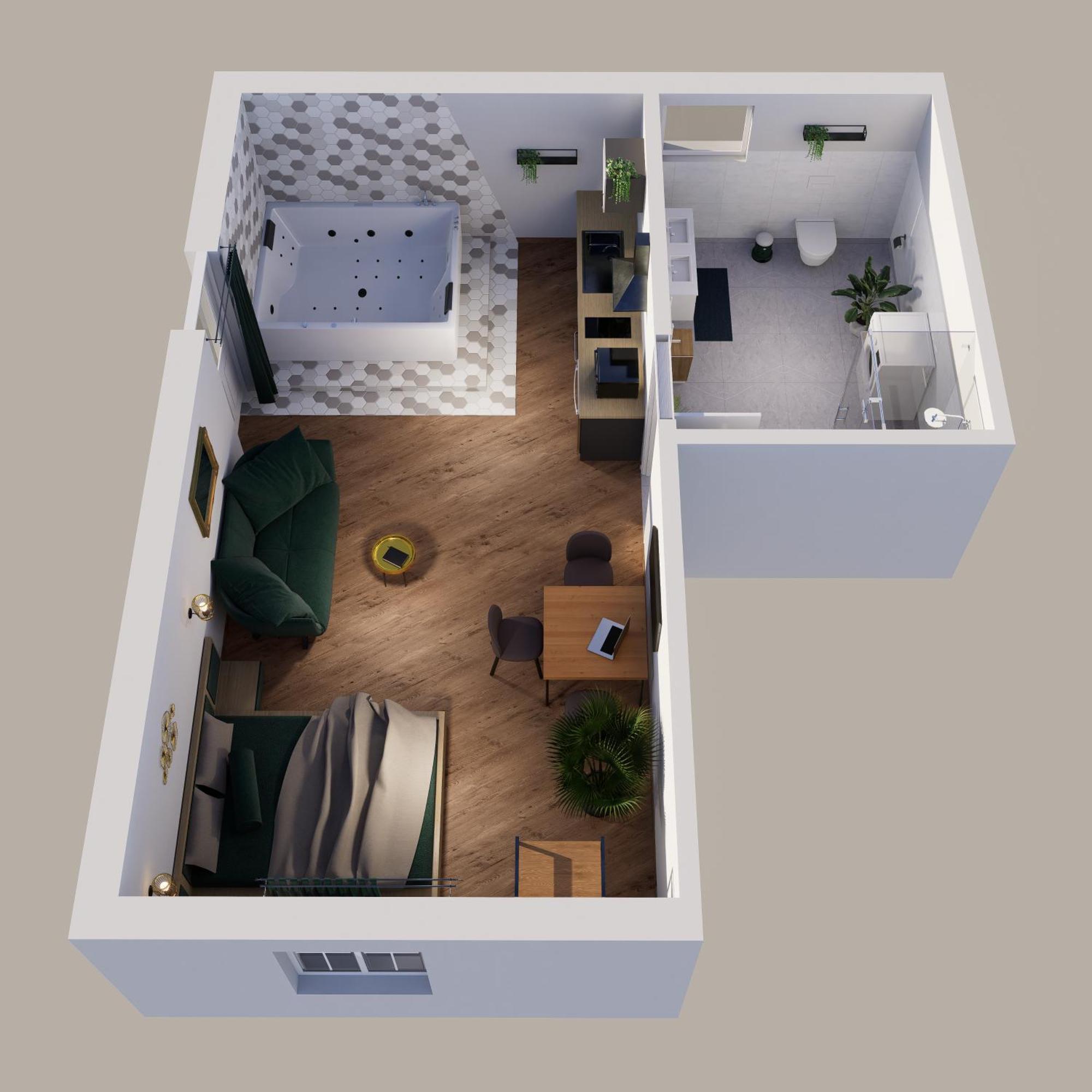 L'Oasis Tropicale, Jacuzzi, Love Room Roppenheim Exterior foto